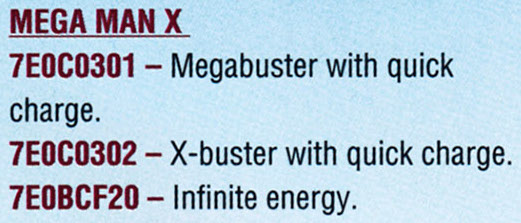 File:Mega Man X SNES Action Replay codes in Super Play issue 24.jpg