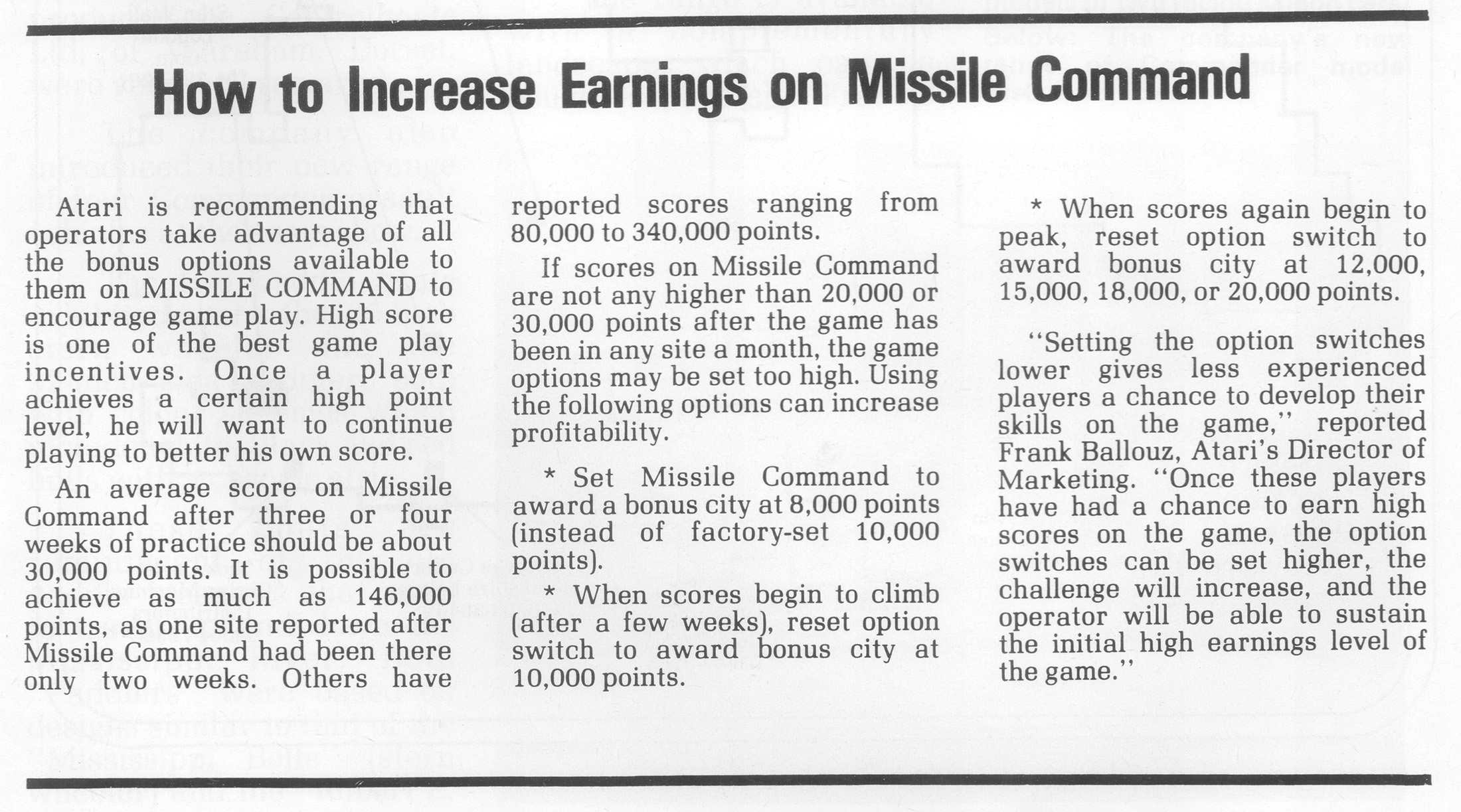 Missile Command - Video Game Morgue File