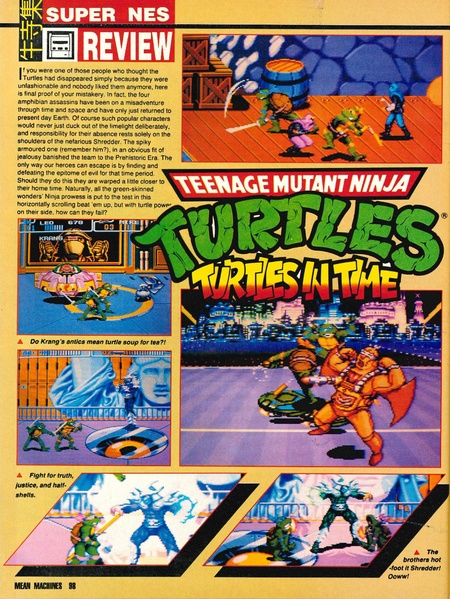 File:Turtles in Time SNES review Mean Machines 23.pdf