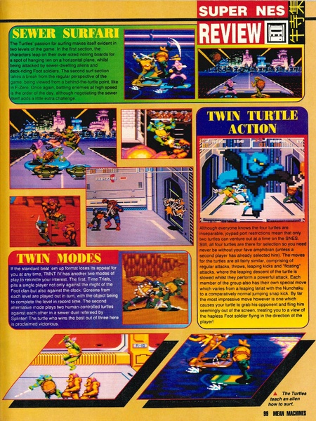 File:Turtles in Time SNES review Mean Machines 23.pdf