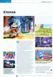 Klonoa Door to Phantomile French review in Next Games issue 2.png