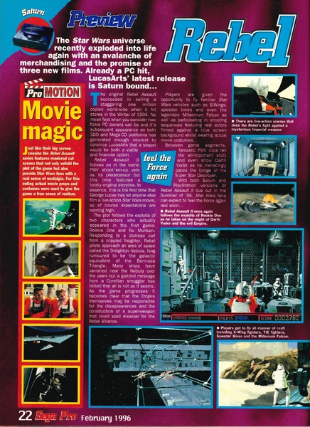 File:Rebel Assault II Saturn preview SegaPro issue 54.pdf