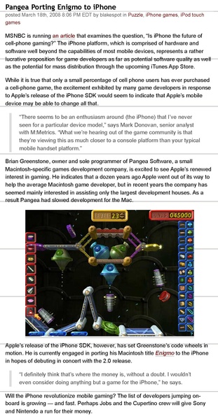 File:Touch Arcade » Pangea Porting Enigmo to iPhone.pdf