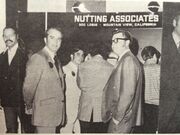 Image of the Nutting Associates booth at the MOA. (1971)