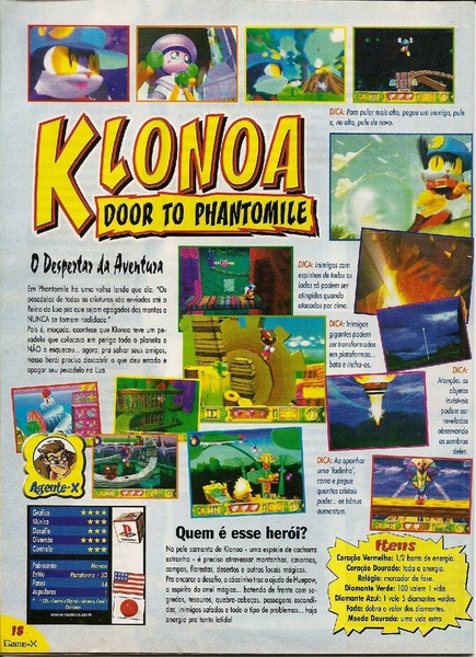 File:Klonoa Door to Phantomile Portuguese review in Game-X issue 22.pdf
