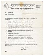 Memo proposing the creation of a home Pong unit in color. (1973)