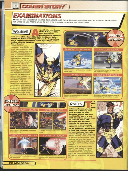 File:XMen COTA Saturn preview Mean Machines Sega issue 38.pdf