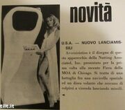 Announcement of Computer Space in the Italian publication Automat. (1971)