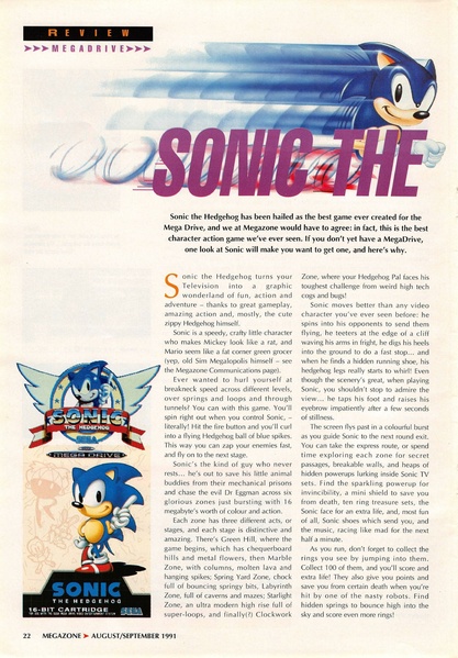File:Sonic 1 MD review in Megazone issue 17.pdf