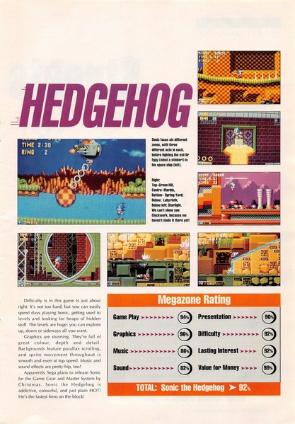 File:Sonic 1 MD review in Megazone issue 17.pdf