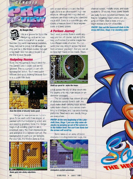 File:Sonic 1 MD review in GamePro issue 23.pdf