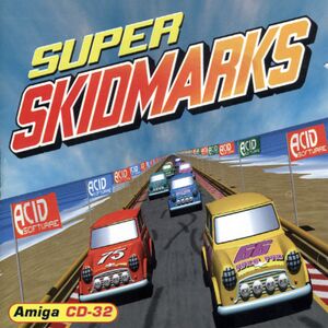 Super Skidmarks cover Amiga CD32 UK.jpg