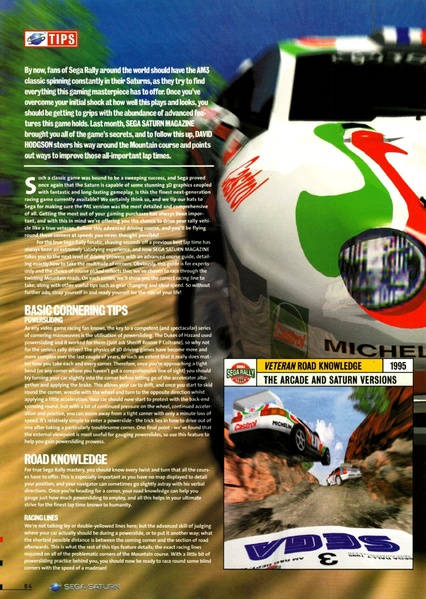 File:Sega Rally Saturn tips Sega Saturn Magazine issue 5.pdf