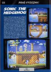 Sonic 1 MD preview in Generation 4 issue 30.png