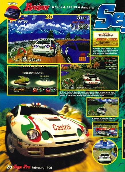 File:Sega Rally Saturn review SegaPro issue 54.pdf