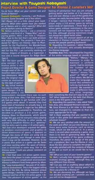 File:Klonoa 2 Lunatea's Veil interview with director Tsuyoshi Kobayashi in Tips & Tricks issue 79.jpg