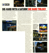 Die Hard Trilogy Saturn preview Sega Saturn Magazine issue 5.png