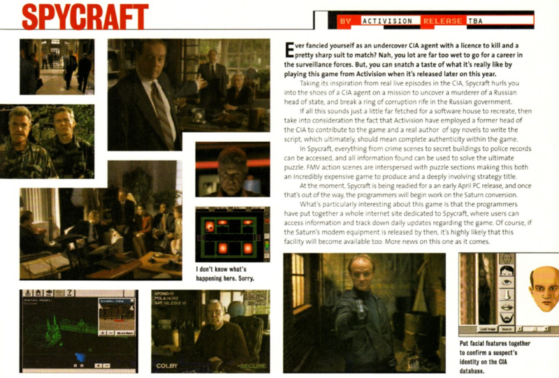 File:Spycraft Saturn preview Sega Saturn Magazine issue 5.png