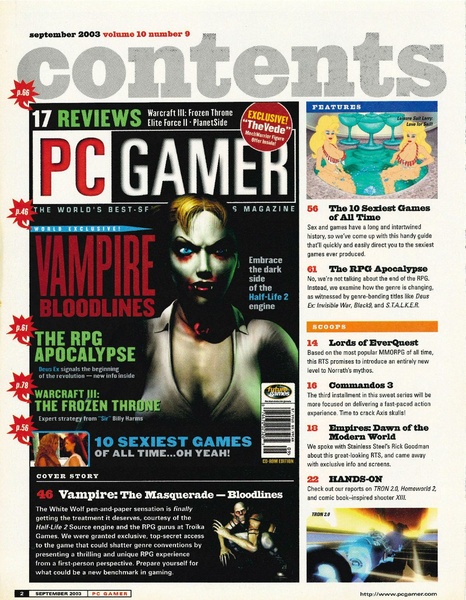 File:2003-09 PC Gamer (US) 114 - p1,6,50-58 - Bloodlines preview.pdf
