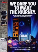 US ad for Journey to Silius.
