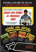 Italian print ad featuring Gangster Town in Guida Video Giochi (February 1990)