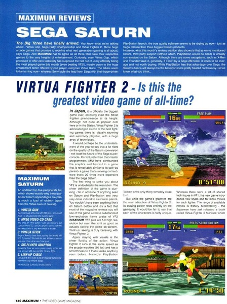 File:Virtua Fighter 2 review of Saturn conversion in MAXIMUM issue 3.pdf