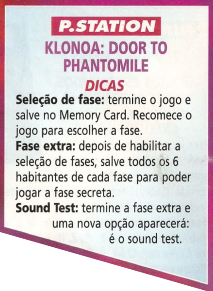 File:Klonoa Door to Phantomile Portuguese guide to unlockable content in SGP issue 49.png