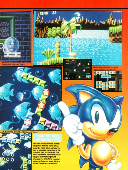 File:Sonic 1 MD preview in Mean Machines issue 8.pdf