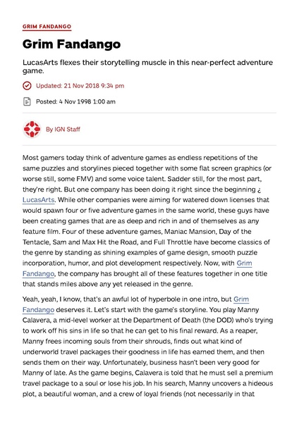File:IGN Grim Fandango review opt.pdf