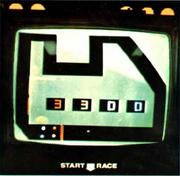 Gameplay of Pace Car Pro. (1975)