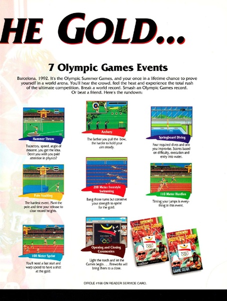 File:Olympic Gold Barcelona 92 Mega Drive and Game Gear ad in EGM issue 39.pdf