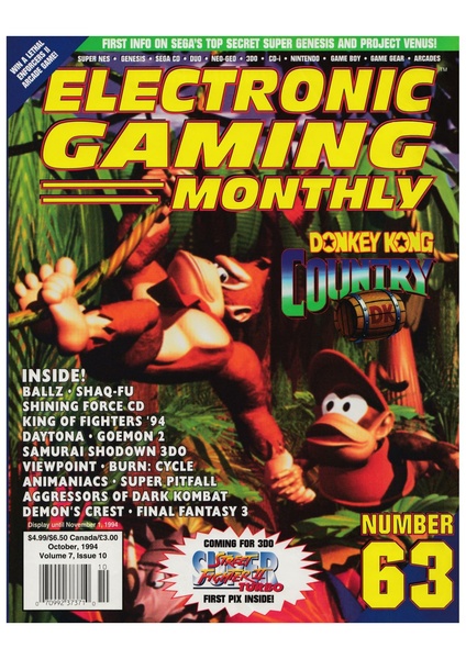 File:Donkey Kong Country Electronic Gaming Monthly 63.pdf