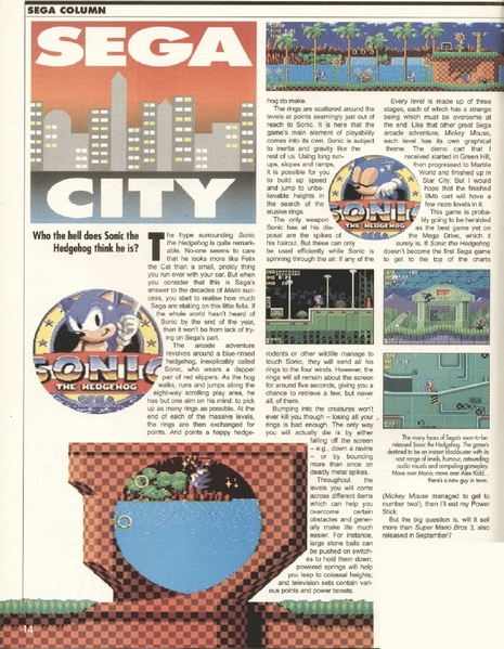 File:Sonic 1 MD preview in Raze issue 10.pdf