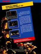 Back of the flyer, showcasing screenshots from its time as an adventure game.