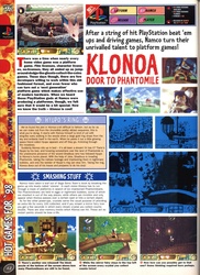Klonoa Door to Phantomile preview in CVG issue 195.pdf