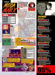 Mega Man X SNES review in Game Players issue 55.jpg