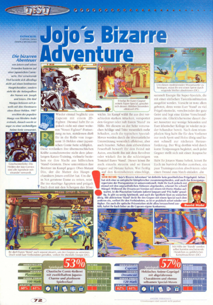 File:JJBA Capcom console German review in MAN!AC August 2000.png