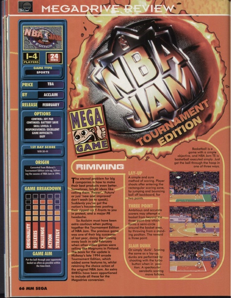 File:NBA Jam TE Mega Drive review Mean Machines Sega issue 30.pdf