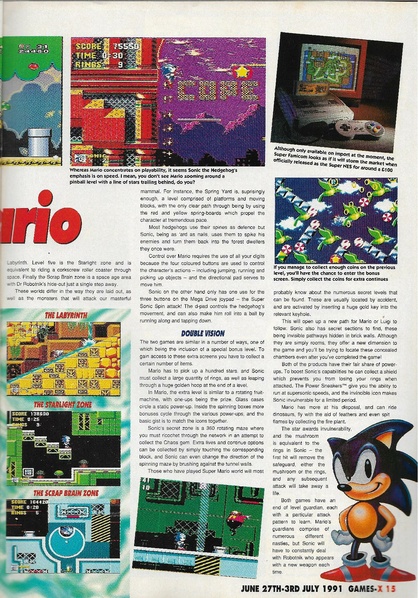 File:Sonic 1 MD review feat. Super Mario World in Games-X issue 10.pdf