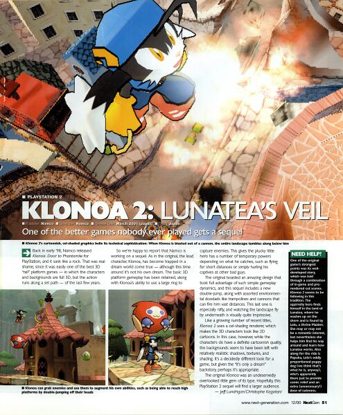File:Klonoa 2 Lunatea's Veil preview in NextGen issue 72.jpg