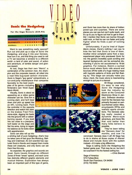 File:Sonic 1 MD review in VG&CE issue 29.jpg
