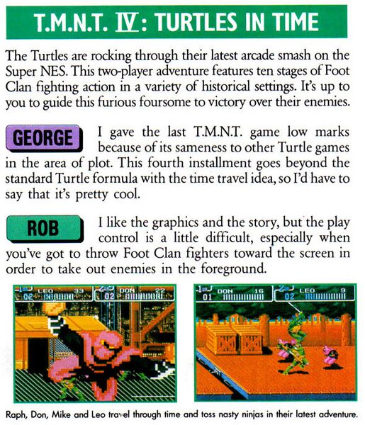 File:Turtles in Time SNES review Nintendo Power 39.jpg