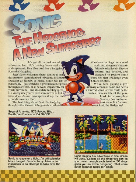 File:Sonic 1 MD preview in Game Players Sega Guide vol 2 issue 3.pdf