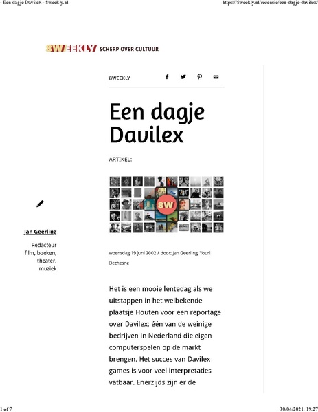 File:- Een dagje Davilex - 8weekly.nl.pdf