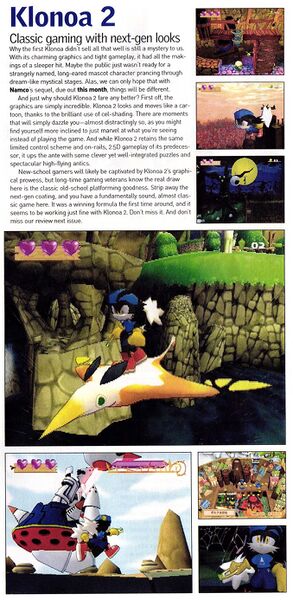 File:Klonoa 2 Lunatea's Veil preview in Official US PlayStation Magazine issue 46.jpg