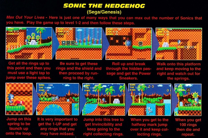 File:Sonic 1 MD codes and tricks in Mega Play issue 5.pdf