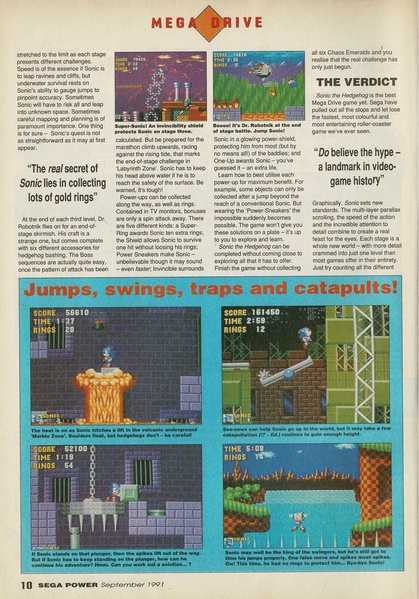 File:Sonic 1 MD review in Sega Power issue 22.pdf