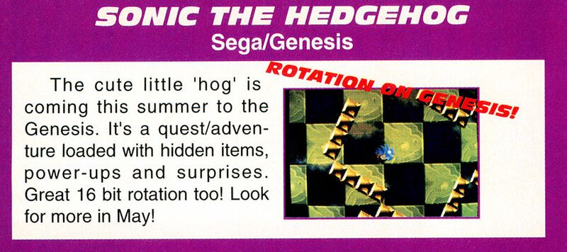 File:Sonic 1 MD preview blurb in EGM issue 21.jpg