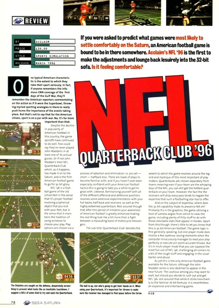 File:NFL Quarterback Club 96 Saturn review Sega Saturn Magazine issue 5.pdf
