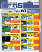 8th on SoftBank's Dreamcast charts with 68,616 total sales, as printed in Japan's Dreamcast Magazine (January 7, 2000)